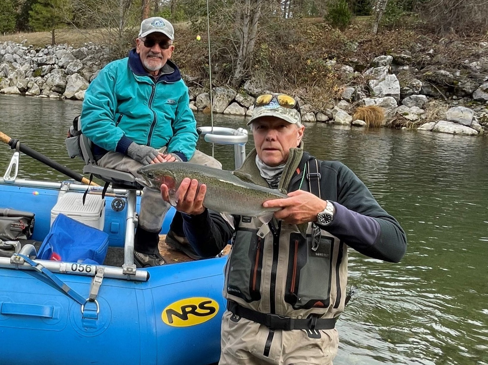 Trinity River Fishing Image